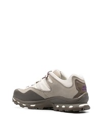 Chaussures de sport en cuir grises Salomon S/Lab