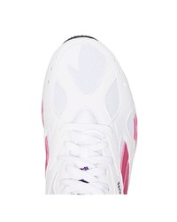 Chaussures de sport en cuir imprimées blanches Reebok