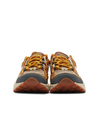 Chaussures de sport en cuir marron New Balance