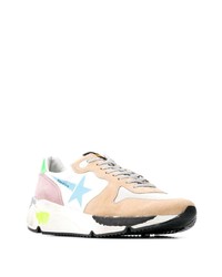 Chaussures de sport en cuir multicolores Golden Goose