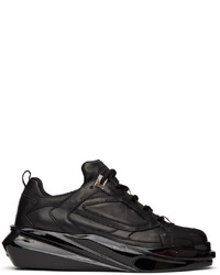 Chaussures de sport en cuir noires 1017 Alyx 9Sm
