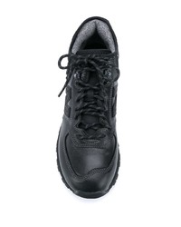 Chaussures de sport en cuir noires New Balance