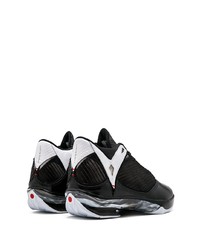 Chaussures de sport en cuir noires Jordan