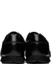 Chaussures de sport en cuir noires Comme Des Garcons SHIRT