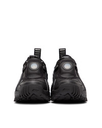 Chaussures de sport en cuir noires Random Identities