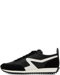 Chaussures de sport en cuir noires rag & bone