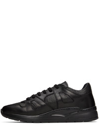 Chaussures de sport en cuir noires Common Projects