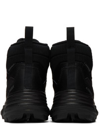Chaussures de sport en cuir noires adidas Originals