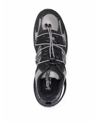 Chaussures de sport en cuir noires Iceberg