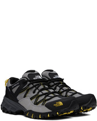 Chaussures de sport en cuir noires The North Face