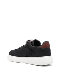 Chaussures de sport en cuir noires Camper