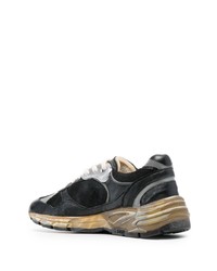 Chaussures de sport en cuir noires Golden Goose