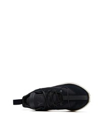 Chaussures de sport en cuir noires Y-3