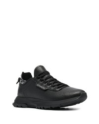 Chaussures de sport en cuir noires Givenchy