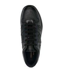 Chaussures de sport en cuir noires Common Projects