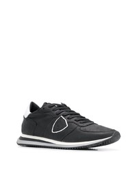 Chaussures de sport en cuir noires Philippe Model