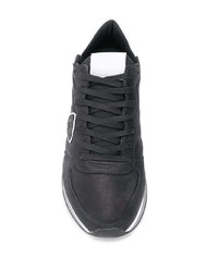 Chaussures de sport en cuir noires Philippe Model