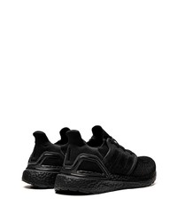 Chaussures de sport en cuir noires adidas