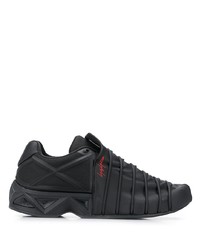 Chaussures de sport en cuir noires Y-3