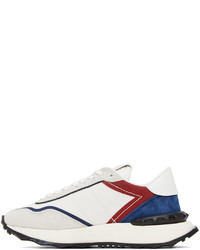 Chaussures de sport en daim beiges Valentino Garavani