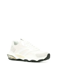 Chaussures de sport en daim blanches Valentino