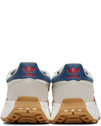 Chaussures de sport en daim blanches adidas Originals