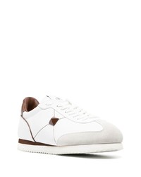 Chaussures de sport en daim blanches Valentino Garavani