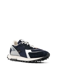 Chaussures de sport en daim bleu marine RUN OF