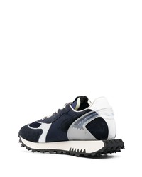 Chaussures de sport en daim bleu marine RUN OF