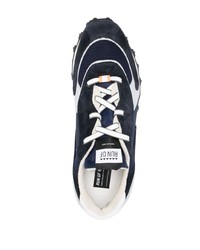 Chaussures de sport en daim bleu marine RUN OF