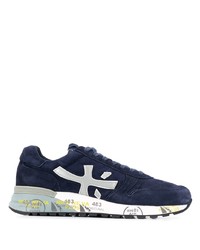 Chaussures de sport en daim bleu marine Premiata