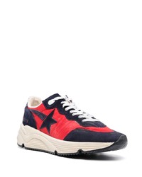 Chaussures de sport en daim bleu marine Golden Goose