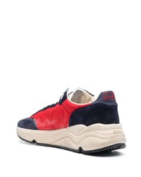 Chaussures de sport en daim bleu marine Golden Goose