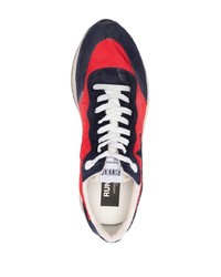 Chaussures de sport en daim bleu marine Golden Goose