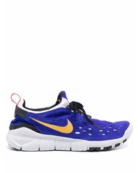 Chaussures de sport en daim bleues Nike