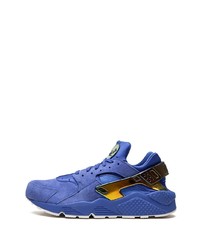 Chaussures de sport en daim bleues Nike