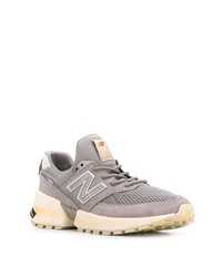 Chaussures de sport en daim grises New Balance