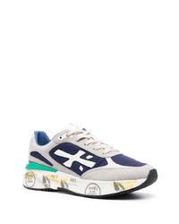 Chaussures de sport en daim grises Premiata