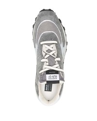 Chaussures de sport en daim grises RUN OF