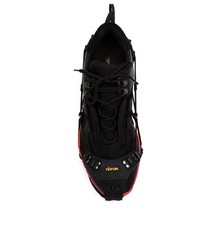 Chaussures de sport en daim imprimées noires 1017 Alyx 9Sm
