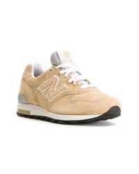 Chaussures de sport en daim marron clair New Balance