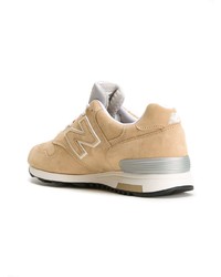 Chaussures de sport en daim marron clair New Balance