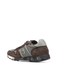 Chaussures de sport en daim marron White Premiata