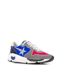 Chaussures de sport en daim multicolores Golden Goose