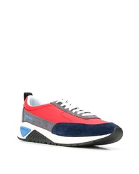 Chaussures de sport en daim multicolores Diesel