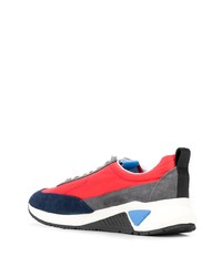 Chaussures de sport en daim multicolores Diesel