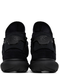 Chaussures de sport en daim noires Y-3