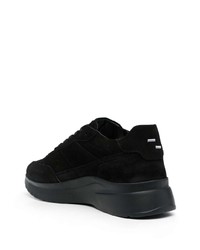 Chaussures de sport en daim noires Filling Pieces