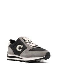 Chaussures de sport en daim noires Coach