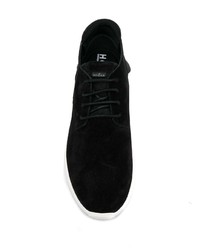 Chaussures de sport en daim noires Hogan